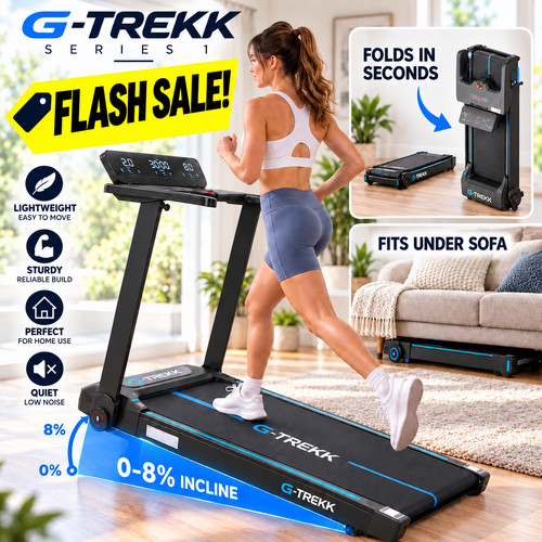 Trekk treadmill 5hp 180kg - treadmill,