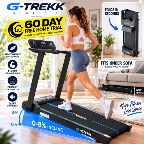 Trekk treadmill 5hp 180kg - treadmill, 3.5hp