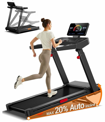Foldable electric treadmill - foldable,