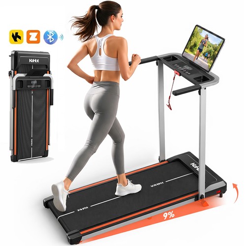 Folding treadmill 12km h - folding,