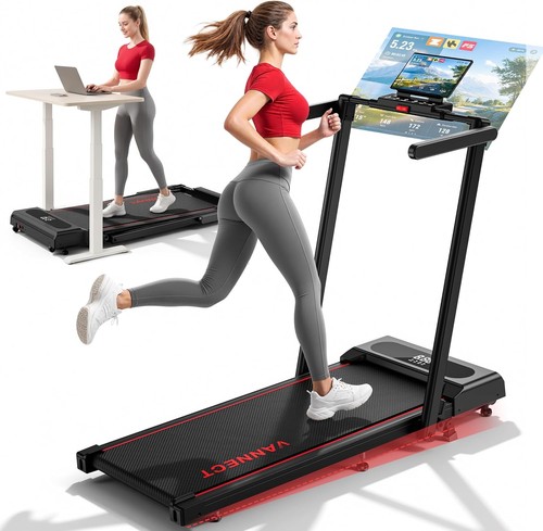 Folding treadmill with - 1,
