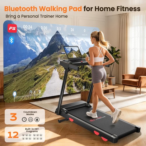 Folding treadmill incline - treadmill, 12%