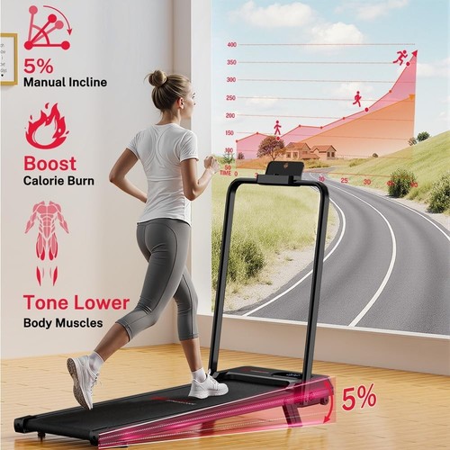 Foldable walking pad treadmill - foldable,