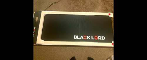 Black lord electric treadmill - black,