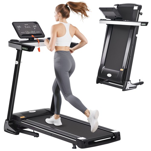 Homcom 2hp motorised treadmill - 2hp,