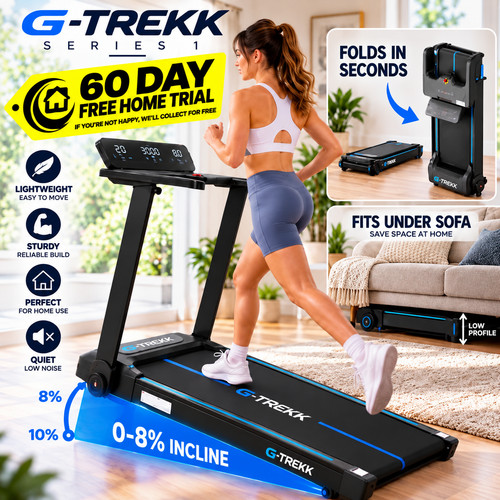 Trekk treadmill 5hp 180kg - treadmill,