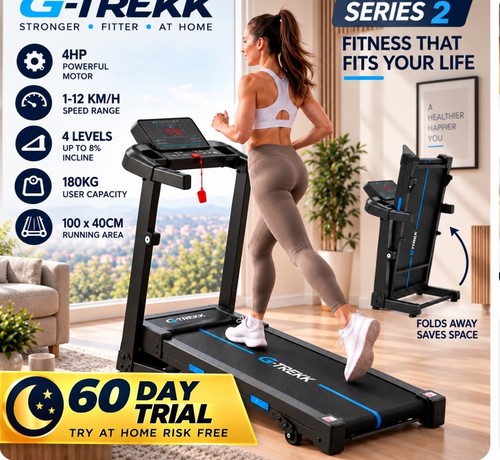 Trekk treadmill 4hp 180kg 4 - 180kg,